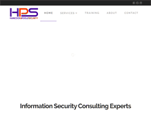 Tablet Screenshot of hpssec.com